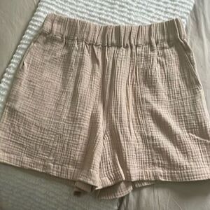 Magaschoni Tan Pull On Shorts